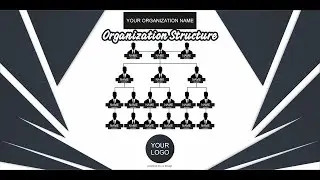 Desain Struktur Organisasi atau Kantor Keren Parah - CorelDraw Tutorial