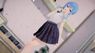[MMD Hololive] Suisei JK / 星街すいせい・JK - [All My People] 