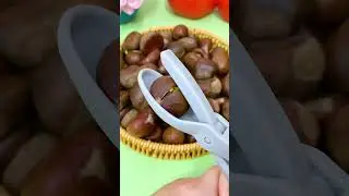 Who doesn't know to use it when making sugar-fried chestnuts? Just gently pinch and open #shorts