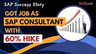 Atul Got Job in a Reputed PSU as SAP Consultant with 60% Hike | SAP Success Story