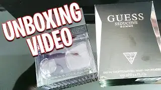 UNBOXING!! Guess seductive Homme Fragrances