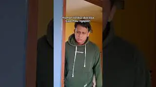 langsung balik ke posisi awal sambil mikir keras #relate #relateable #pov