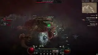 Diablo IV - Ashava World Boss fight on World Tier 3 (FULL RELEASE)