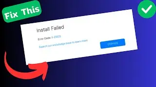 How to Fix Epic Games Error II E1003