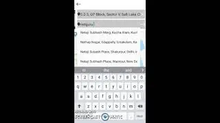 Uber clone app demo