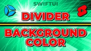 IMPOSSIBLE Divider Background in SwiftUI REVEALED 