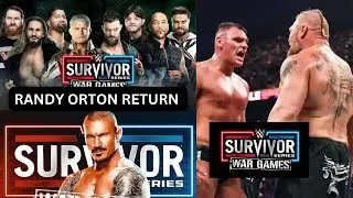 Survivor Series War-Games Match Surprise Return Of Randy Orton