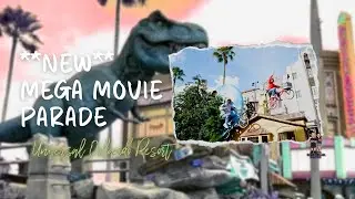 The All New Mega Movie Parade | Full Parade in 4K | Universal Orlando Resort 2024