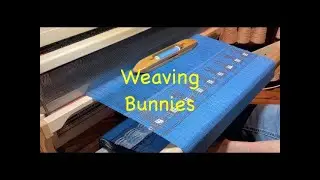 Weaving Bunnies Using a summer winter 8 shaft threading