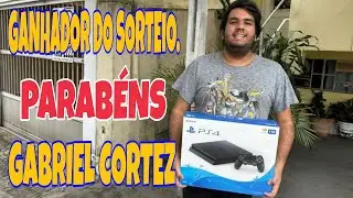 GANHADOR da RIFA, Parabéns ao Sortudo!!!