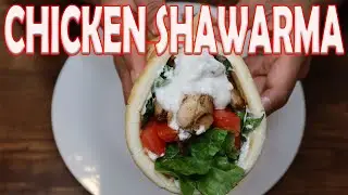 CHICKEN SHAWARMA RECIPE | HOW TO MAKE CHICKEN SHAWARMA AT HOME