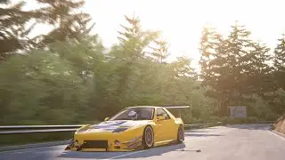 HillClimb in a Time Attack Rx7 FC! - Assetto Corsa