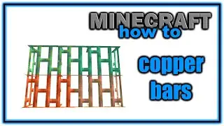 How to Craft and Use Copper Bars | Easy Minecraft Tutorial