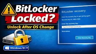 (Solved) How Can I Unlock A Bitlocker Drive After Changing The OS || Windows 10 / Windows 11