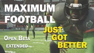 Maximum Football Open Beta Update: A Big Step in the Right Direction