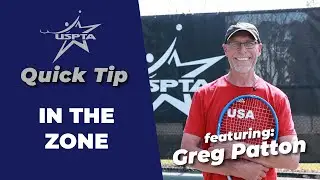 USPTA Quick Tip -- In the Zone