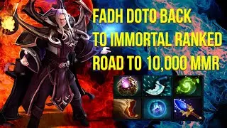 Invoker Fadh Doto is Back ? To Immortal Ranked after 2 years Offline . Road To 10k mmr .