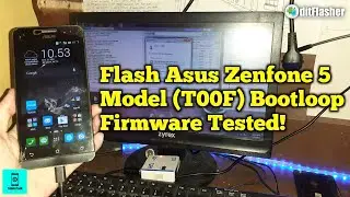 Cara Flash Asus Zenfone 5 (T00F/T00J) Bootloop (Mentok Logo Asus)
