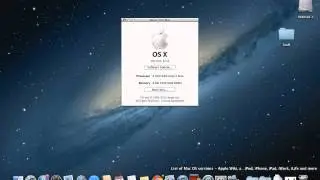 How to find which version of OSX is on your Mac