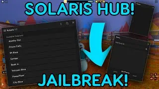 SOLARIS HUB! BEST Free Script HUB! | Jailbreak, Arsenal, Shindo Life! 16+  Games