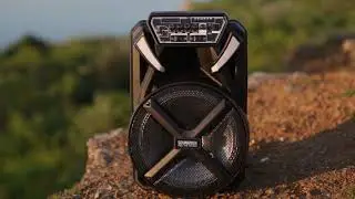 Блютуз колонка SOUNDBOX SB-4500 150W в виде чемодана с пультом  и микрофоном