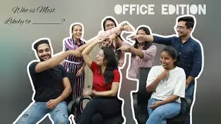 Who is Most Likely to | Office edition #officereels #mostlikelytochallenge  #hammerbackstage