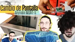 Como cambiar la pantalla LCD de mi ANYCUBIC PHOTON MONO X (Parte 1) | Impresión 3D