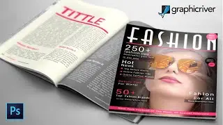 How to Create a Magazine Cover in Photoshop | Tutorial | graphic design