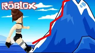 ÇİZEREK DAĞIN TEPESİNE TIRMAN!!😲Roblox Draw To Climb Obby