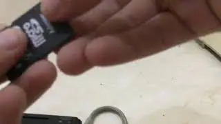 How to fix the reinsert memory card problem on a camera