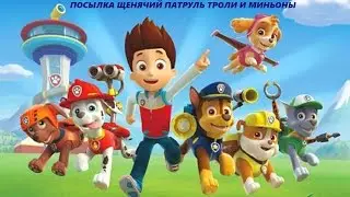 И вновь ПОСЫЛКА а в ней ЩЕНЯЧИЙ ПАТРУЛЬ Троли и МИНЬОНЫ и КЛУБ МИККИ МАУС
