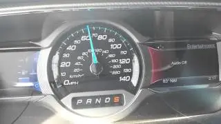 2015 Ford Taurus SHO 0-60