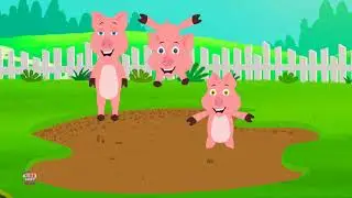 пять маленьких поросят | маленькая свинья песня и детские стишки