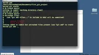 5.01  Making Changes to Files Adding files (Как добавлять файлы в git репозиторий)