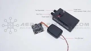 2.4GHz Wireless Joystick for Alexmos Brushless Gimbal Controller