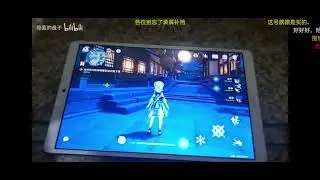 I smash GENSHIN IMPACT gamer's tablet