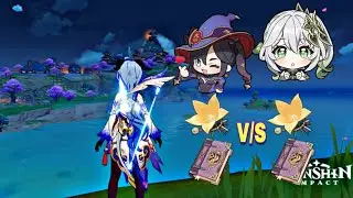 Who is better ? Melt Ganyu | nahida vs mona 