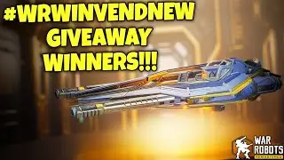 VENDICATORE GIVEAWAY WINNERS IN WAR ROBOTS!!! #warrobots #wr #WRwinVendnew #shorts #short