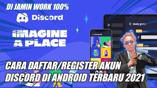 CARA DAFTAR DISCORD/REGISTER AKUN DISCORD DI ANDROID 2021,DIJAMIN WORK 100%