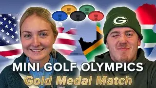 Mini Golf Olympics | Gold Medal Match 🥇| #1 Bella 🇺🇸 vs #7 Matthew 🇿🇦