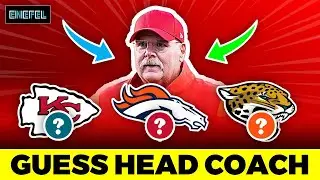 CAN YOU NAME THE HEAD COACH + TEAM BY THEIR PHOTO | NFL QUIZ