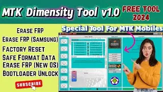MTK Dimensity Tool 2024: Complete Tutorial | Unlock, Flash, and Repair Made Easy