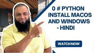 0 # How to Install Python on Mac and Windows - hindi