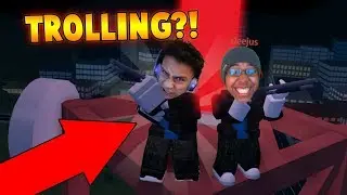 BACON HAIR TROLLING IN JAILBREAK?! (Roblox Jailbreak)