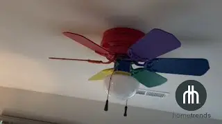 30” HomeTrends/Walmart (Litex Vortex) Rainbow Hugger Ceiling Fan.