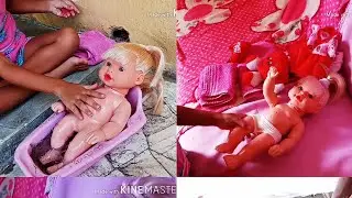 Arrumando a baby para passear