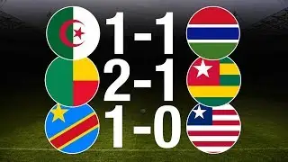 Eliminatoires CAN 2019 | Résultats de la 6ème journée, Classements des Groupes et Qualifiés