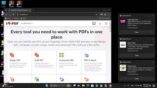 how to convert PDF to word document using website in pc