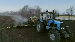 Полевые учения. Сеялка Быстрица (ПМ4)