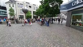 12.6.2021 Aachen - Danser Encore am Kugelbrunnen